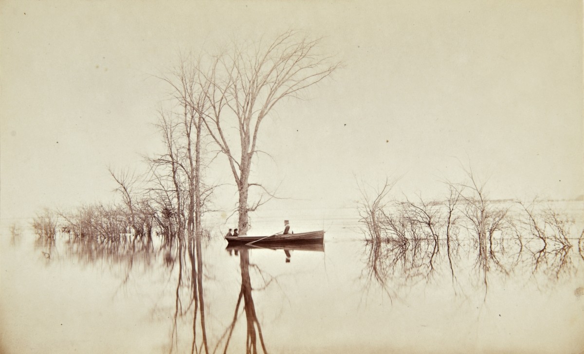 Alexander Henderson, <i>Spring inundation, near Montreal</i>, about 1865. MP-0000.308.5 © McCord Stewart Museum