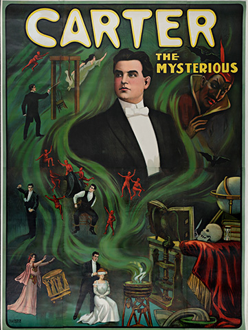 Carter, The Mysterious, Illinois Litho Co.,1905, M2014.128.86