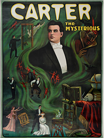 Carter, The Mysterious, Illinois Litho Co.,1905, M2014.128.86