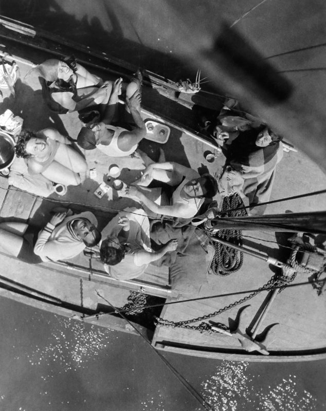 John G. M. Le Moine, <i>Aboard the St. Patricks, at anchor near Murray Bay, Quebec</i>, 1929. Gift of Anthony G. Lemoine, M2013.96.10.110, McCord Museum