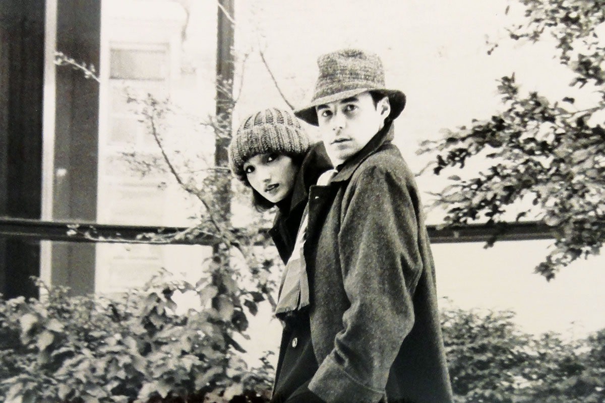 Michel Gagné, <i>Photograph of Jean-Claude Poitras and model Colette Chicoine</i>, about 1975. Gift of Jean-Claude Poitras. M2005.78.1295 © McCord Museum