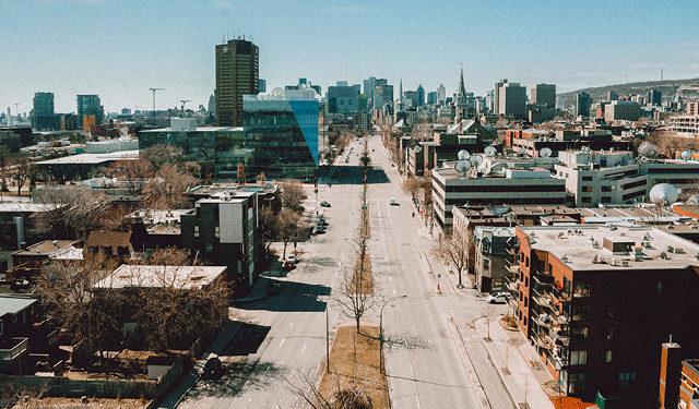 Déplacements et distanciation: les rues montréalaises en transition?