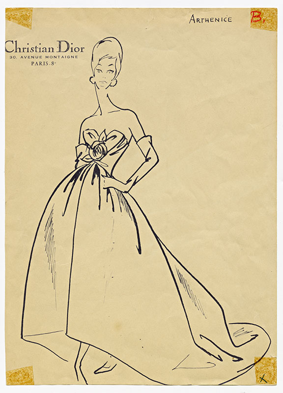 <i>Arthénice</i>, Automne-hiver 1959 / Fall-Winter 1959, Maison Christian Dior © Musée McCord Museum