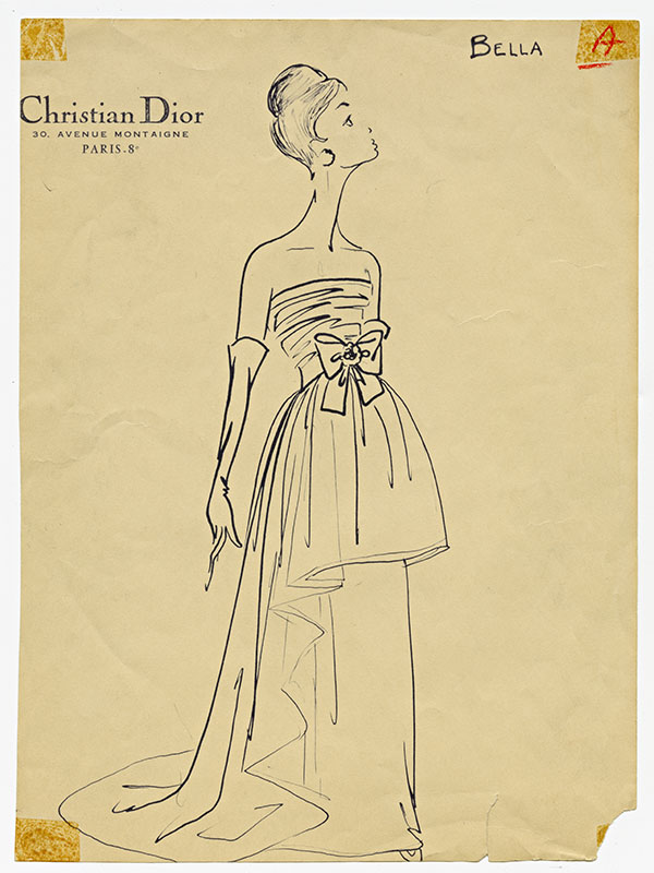 <i>Bella</i>, Automne-hiver 1959 / Fall-Winter 1959, Maison Christian Dior © Musée McCord Museum
