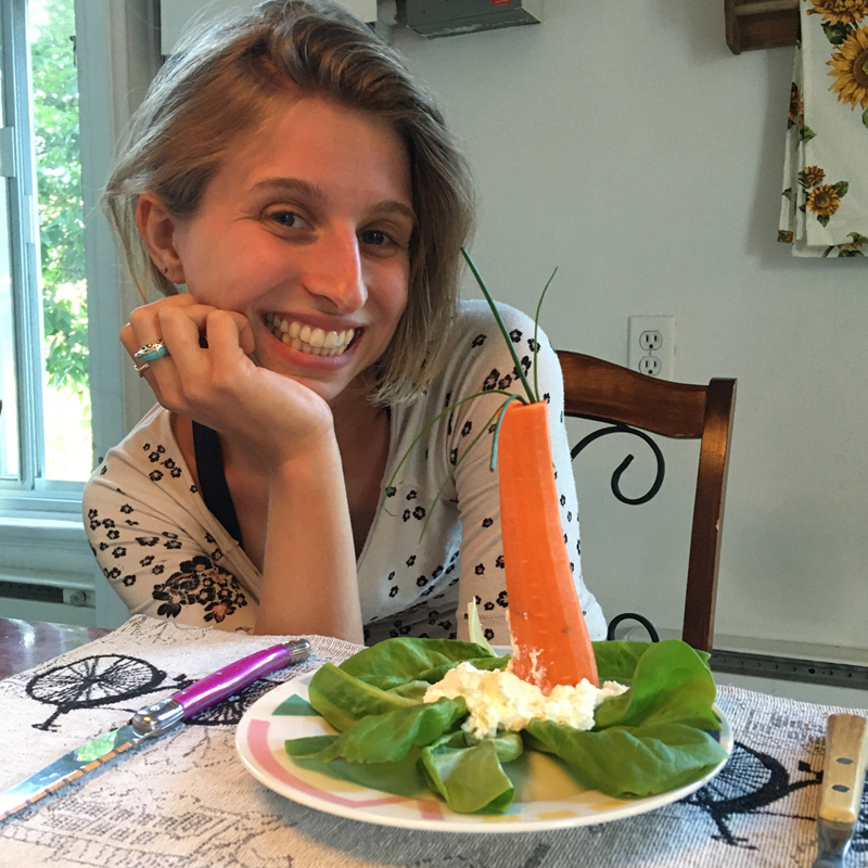 Salade fusée, prepared by Clara, Project Manager, Education, Community Engagement and Cultural Programs