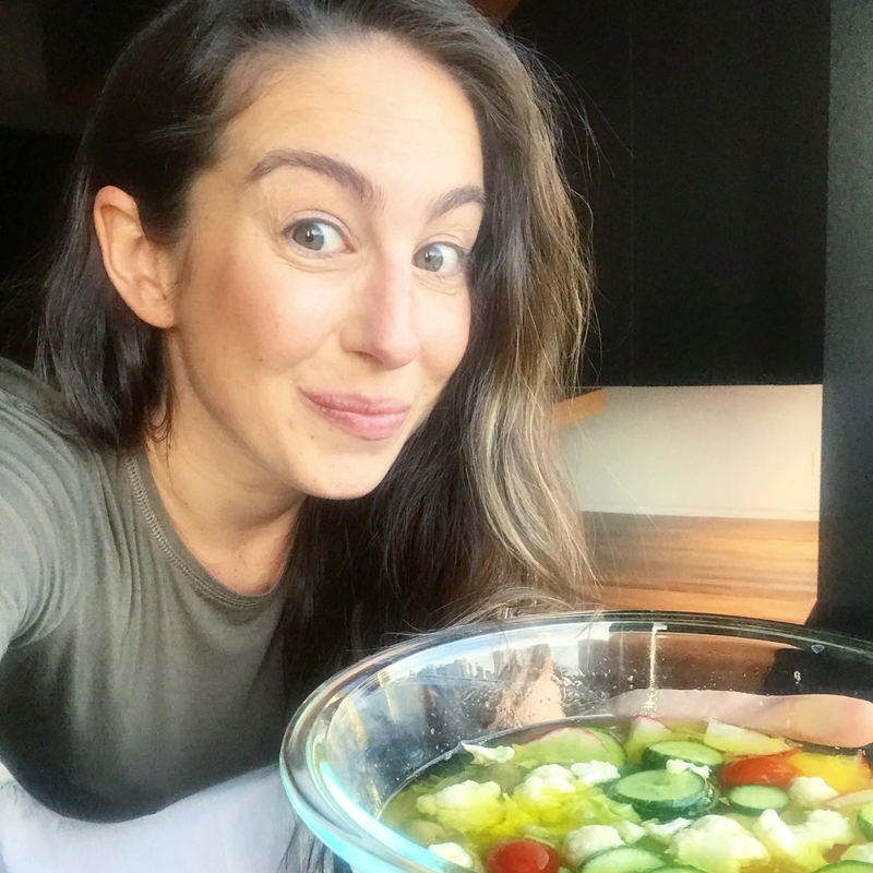 Jell-O Vegetable Salad, préparée par Sandra Ferreira, membre du conseil d’administration de la Fondation du Musée