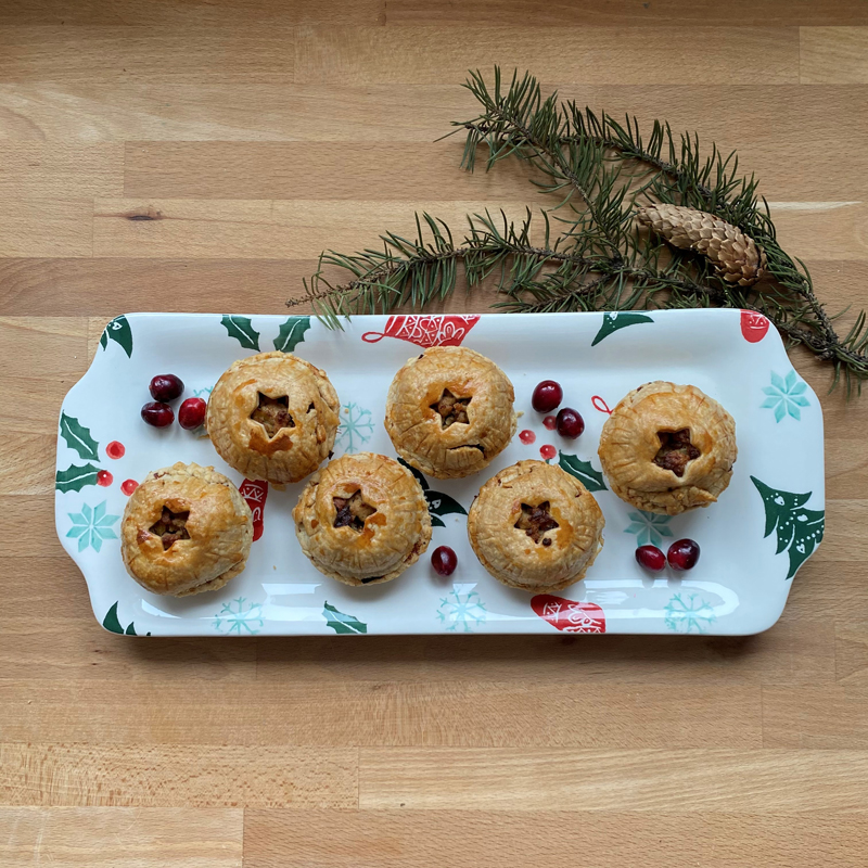 Tourtières miniatures, préparées par Anne-Frédérique, Coordonnatrice, Gestion des images