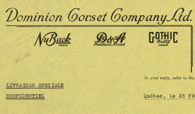 1949: Dominion Corset Sparks a Scandal