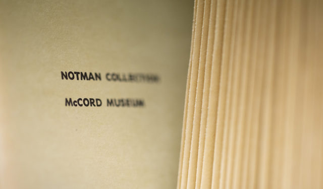 L’arrivée des archives Notman au Musée McCord