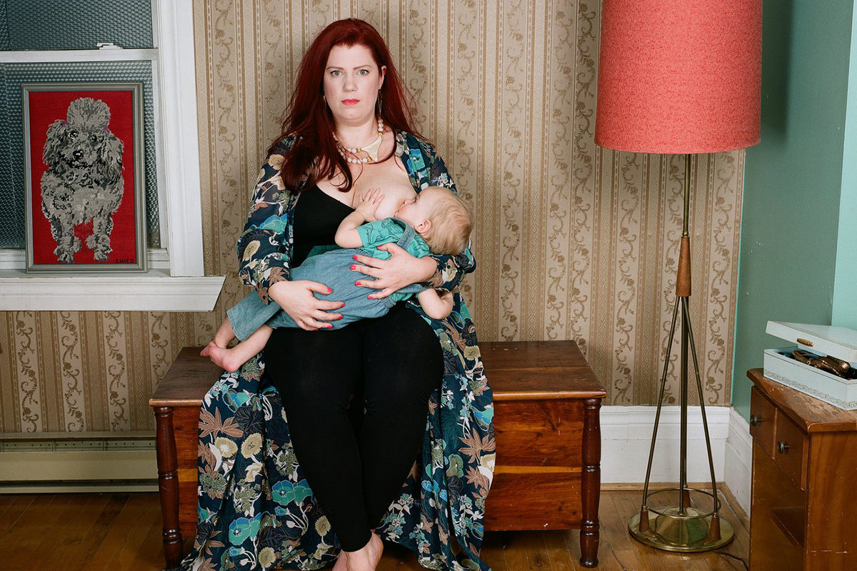 JJ Levine, <i>Julie Nursing Casper</i>, 2018