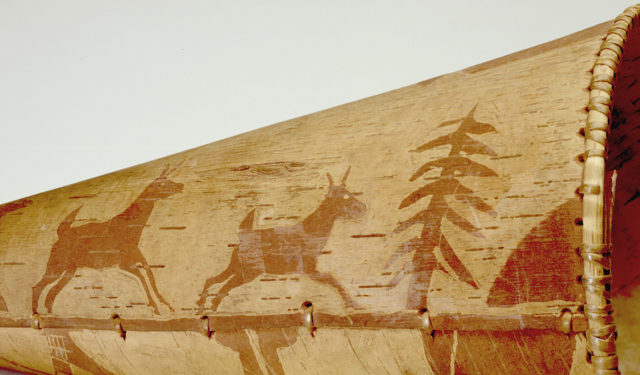 Embellishing birchbark: All bark, and some bite