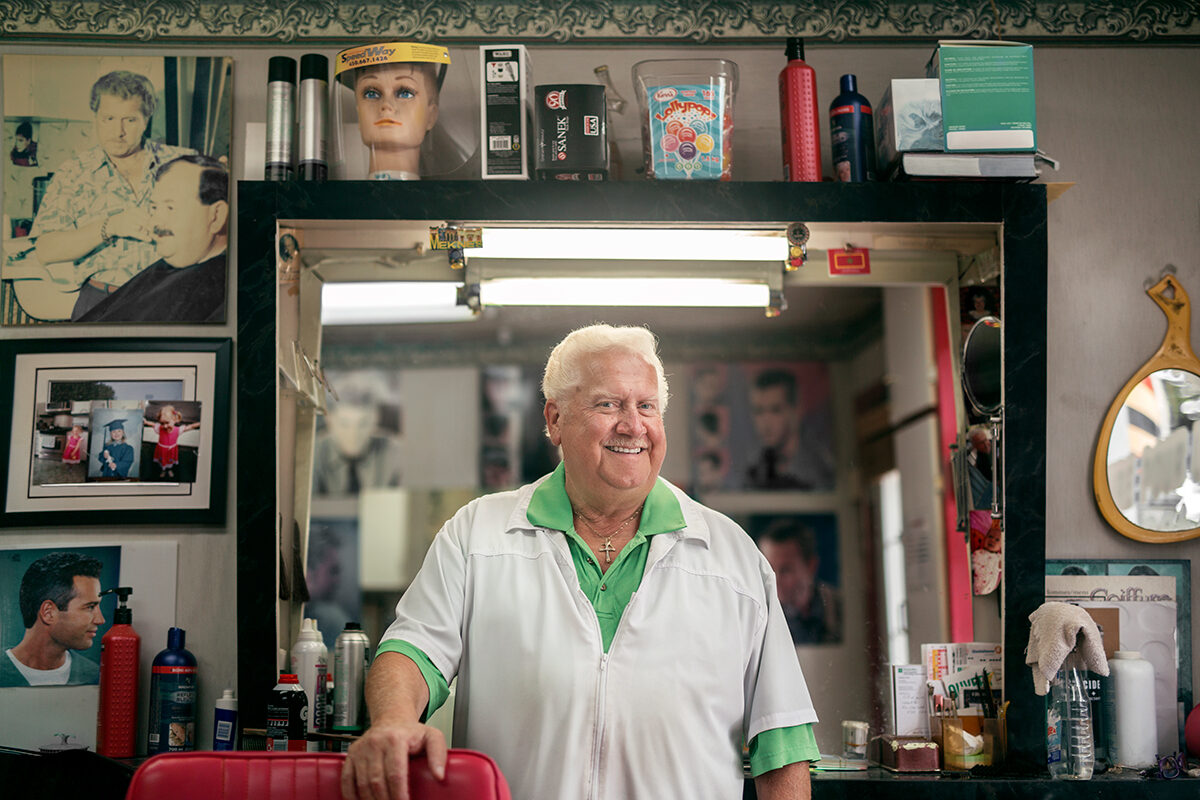 Joannie Lafrenière, <i>Michel Contant, Salon Michel, Lafontaine Street, Montreal</i>, QC, 2022