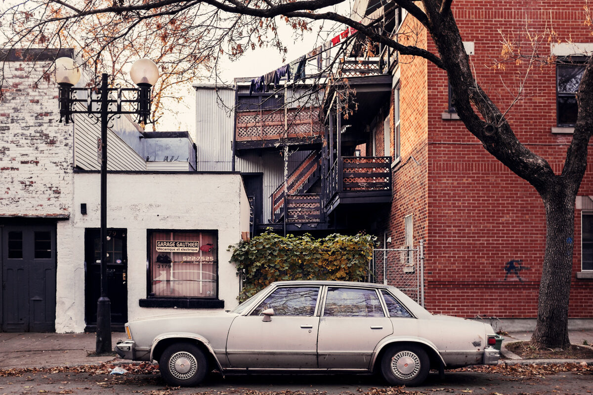 Joannie Lafrenière, <i>Garage Gauthier, rue Adam, Montréal</i>, QC, 2020