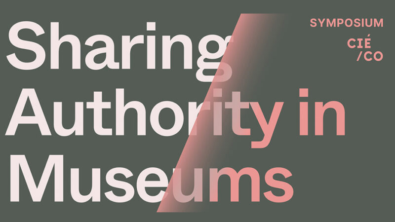 Sharing Authority in Museums