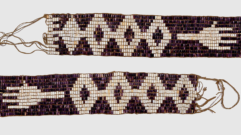 Europeans and the use of wampum belts