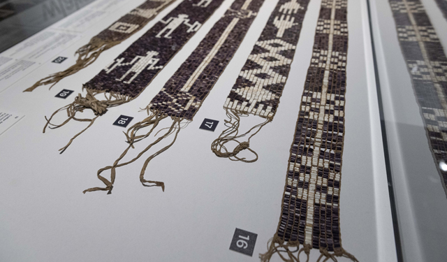 Researching the history of wampum belts