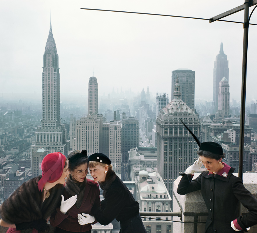 Young Velvets, Young Prices, Hat Fashions, <em>American Vogue</em>, October 1949  © Iconic Images / The Norman Parkinson Archive 2024