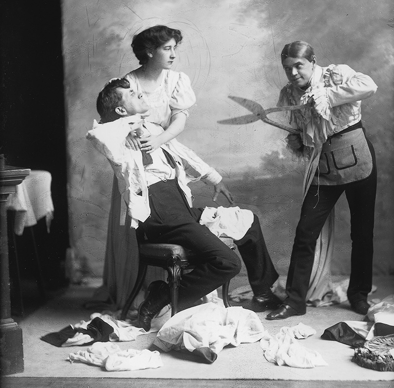 Wm. Notman & Son, <em>Le groupe de W. E. Perkins, Montréal, Québec</em>, 1907. II-166439, Musée McCord Stewart 