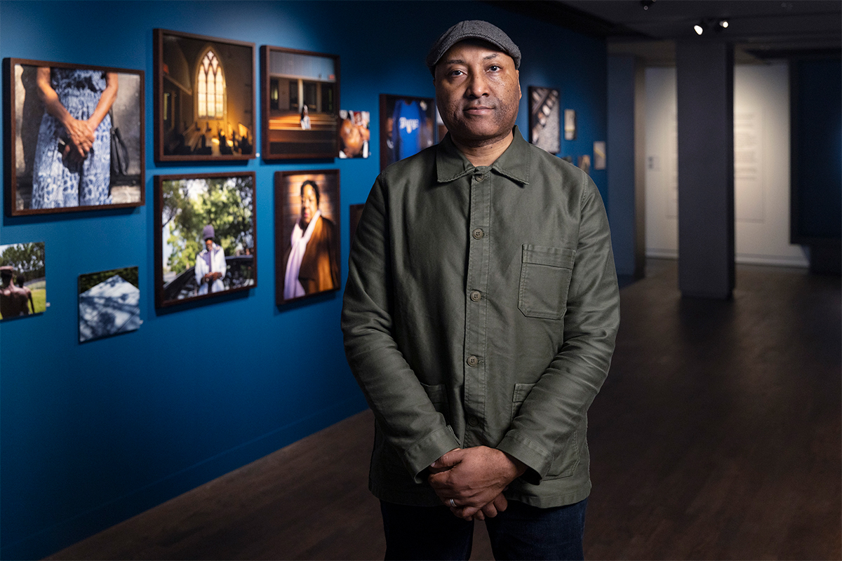 Andrew Jackson dans l’exposition <i>Petite-Bourgogne – Montréal en mutation</i> , 2025 © Roger Aziz – Musée McCord Stewart