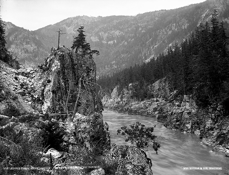 Wm. Notman & Son, <i>Fraser Canyon above Spuzzum, British Columbia</i>, 1887, McCord Stewart Museum, VIEW- 1761