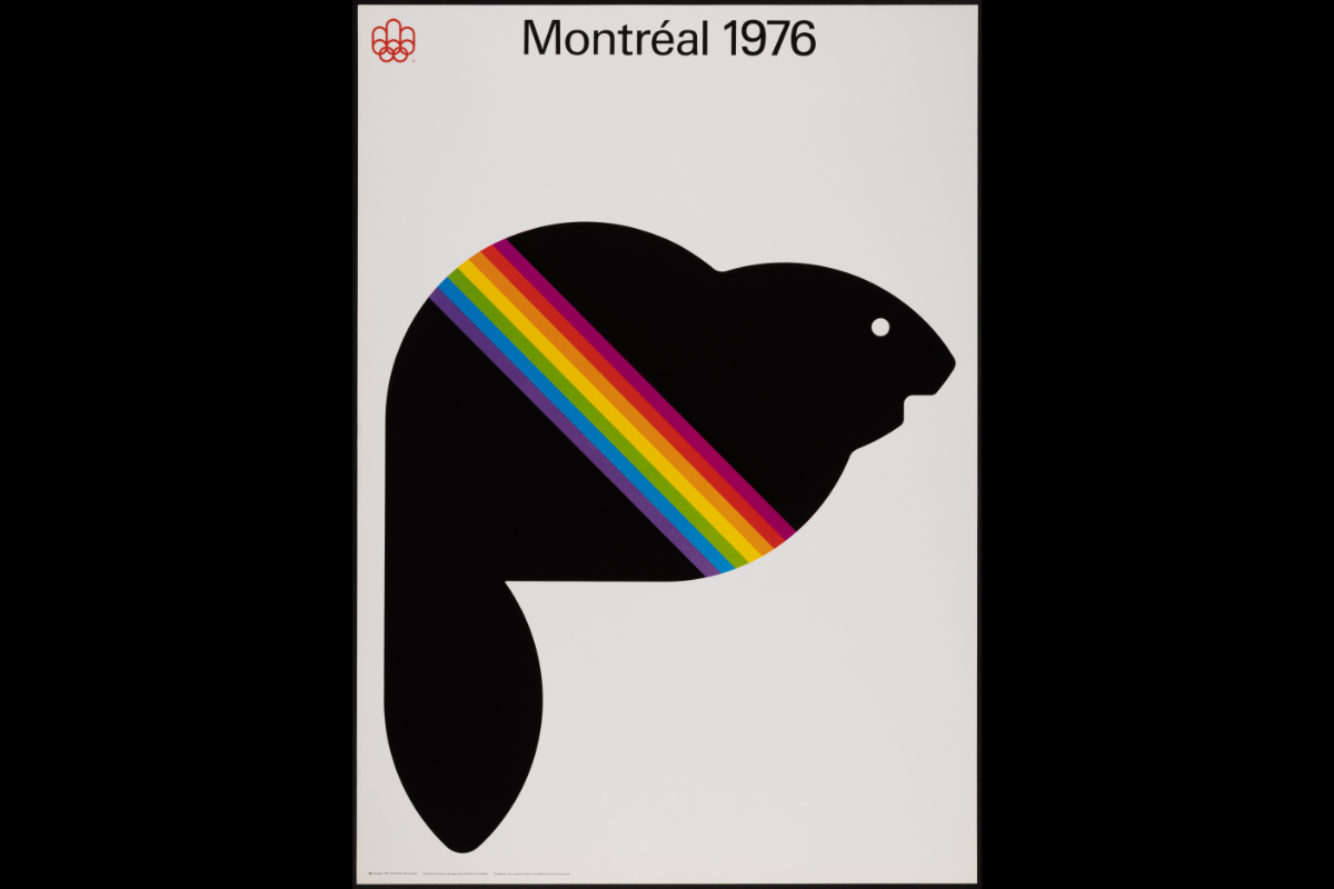 Yvon Laroche, Pierre-Yves Pelletier et Guy Saint-Arnaud, La mascotte, 1972. Musée McCord Stewart, © COJO 76