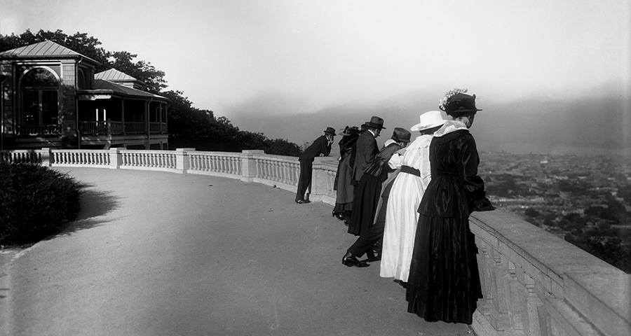 Wm. Notman & Son, <i>Le belvédère, parc du Mont-Royal</i>, 1916. Musée McCord Stewart, VIEW-16204  